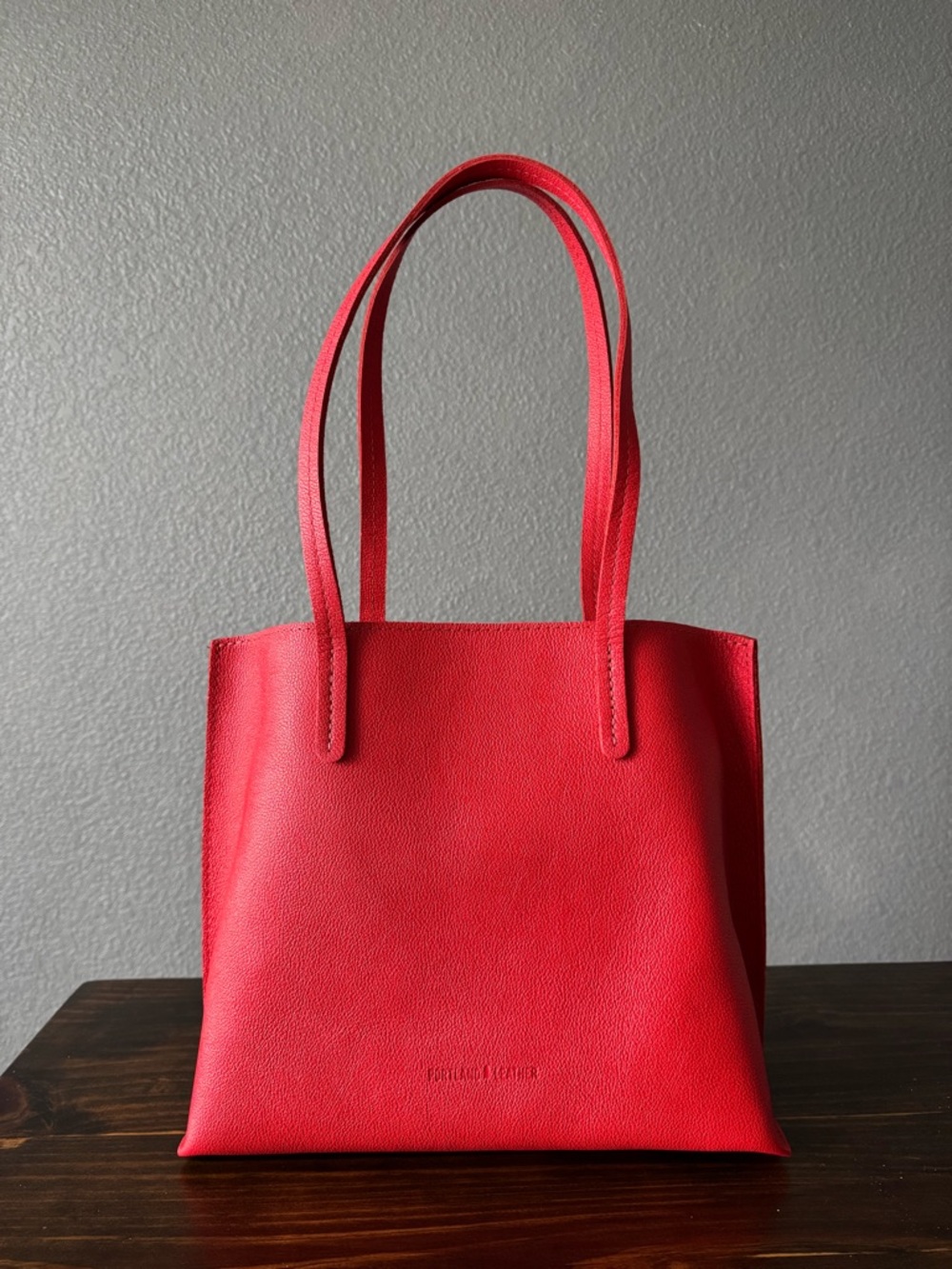NEW 🦄 Portland Leather Red Dot Com Medium August Tote